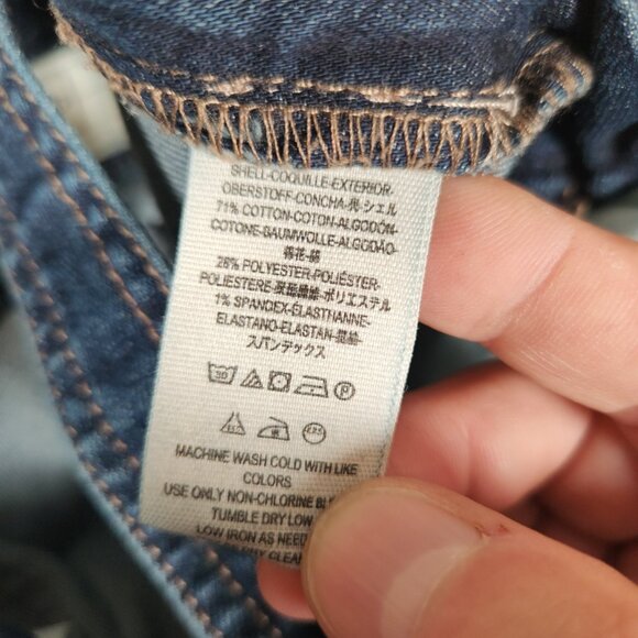 Free People Lexden Denim Overalls Womens 29 Blue Boho Casual Indie Festival Jean - Picture 15 of 16